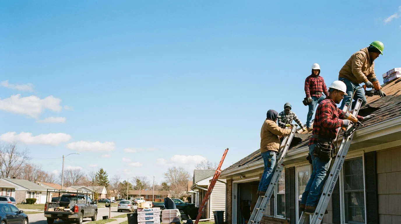 Roofing in Middlebourne, WV near me